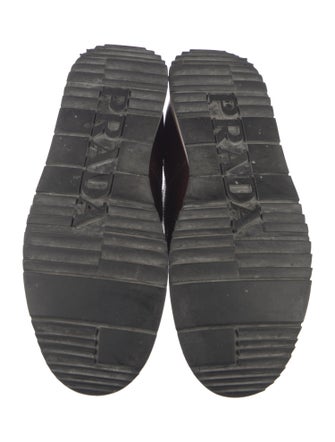 Prada Sport Leather Lasercut Accents Brogues