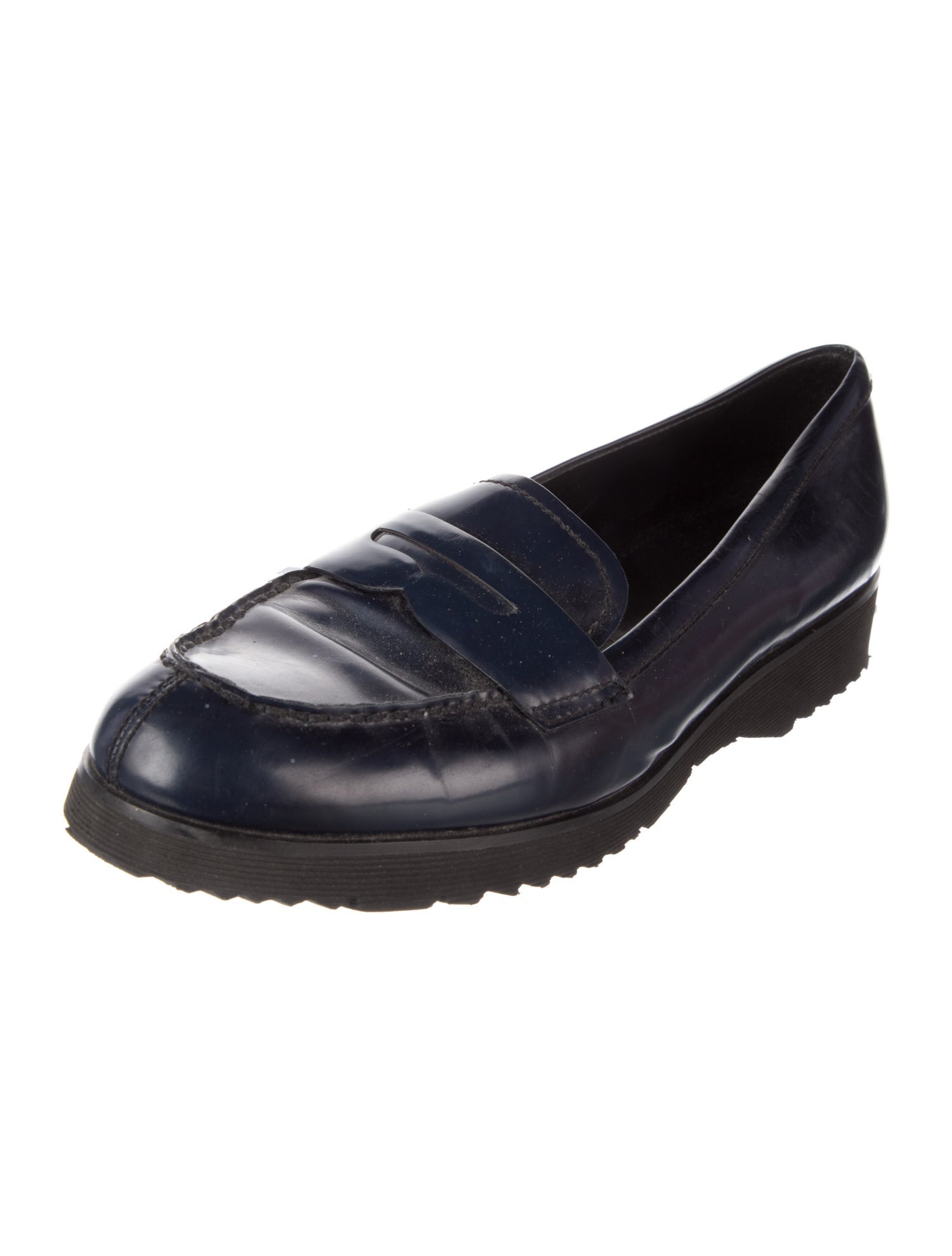 Prada Sport Leather Loafers