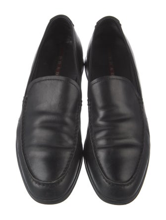 Prada Sport Leather Dress Loafers
