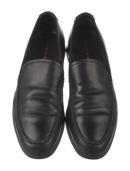 Prada Sport Leather Dress Loafers