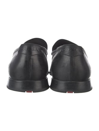 Prada Sport Leather Dress Loafers