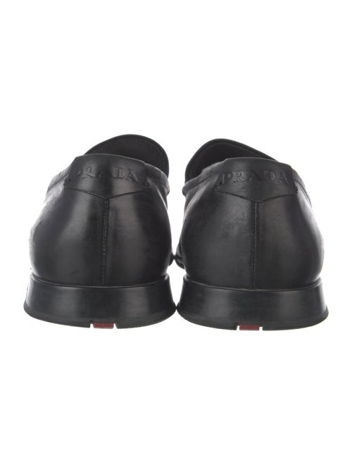 Prada Sport Leather Dress Loafers