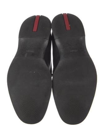 Prada Sport Leather Dress Loafers