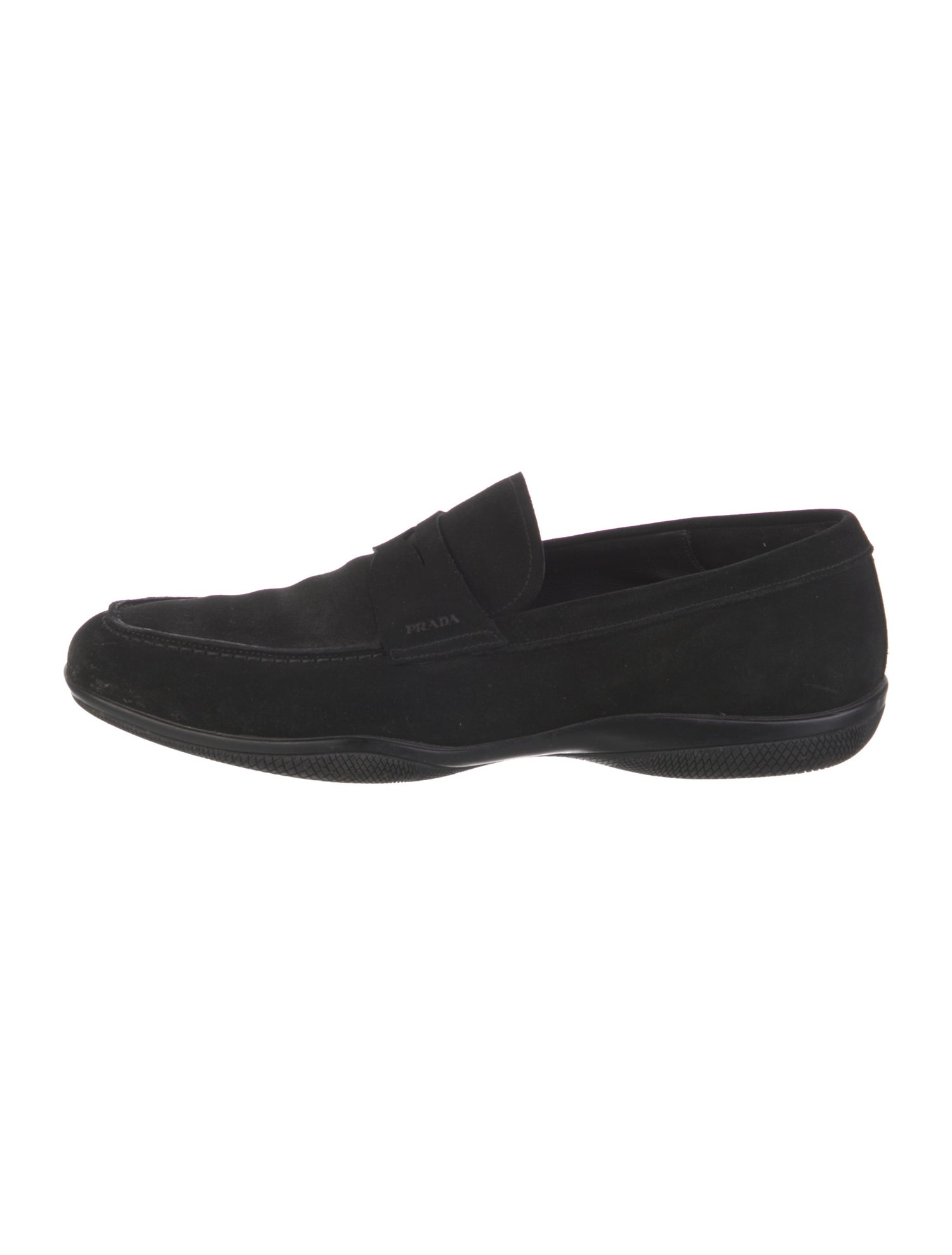Prada Sport Suede Dress Loafers
