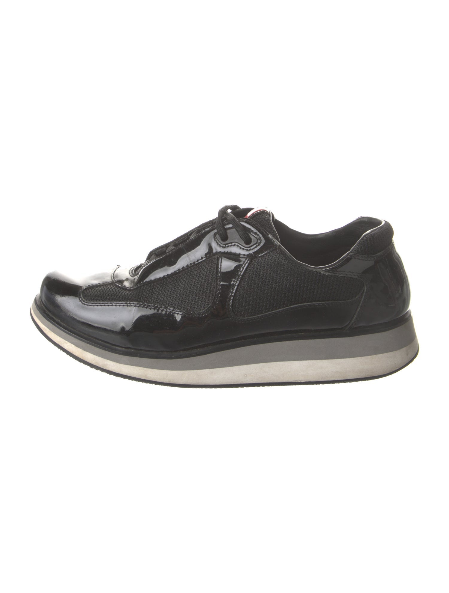 Prada Sport Patent Leather Sneakers
