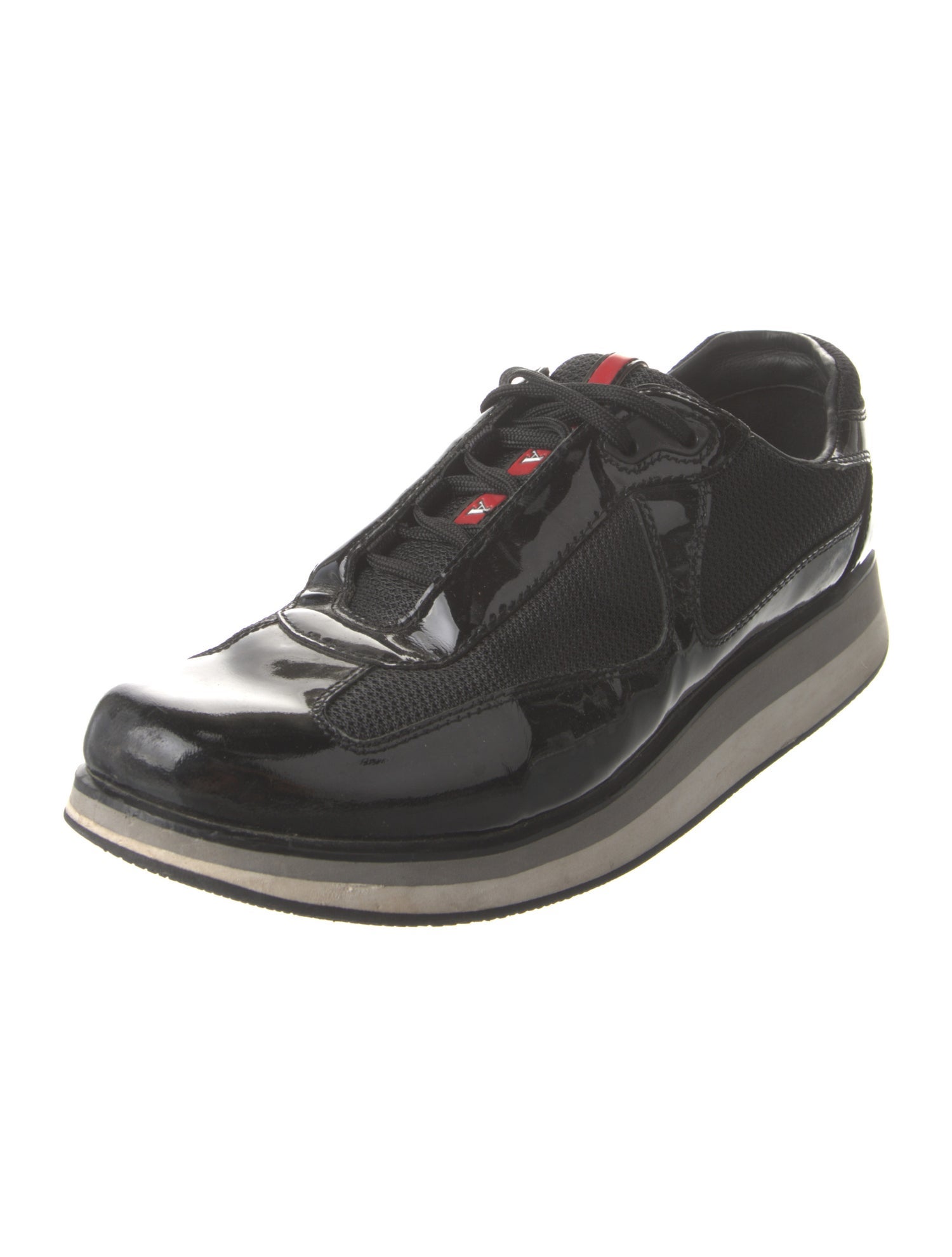 Prada Sport Patent Leather Sneakers