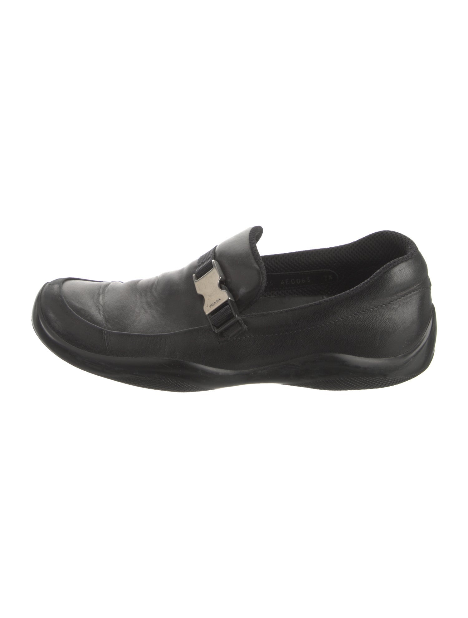 Prada Sport Leather Loafers