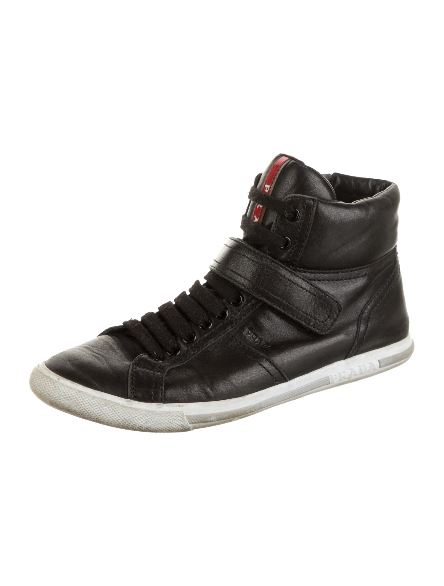 Prada Sport Leather Sneakers