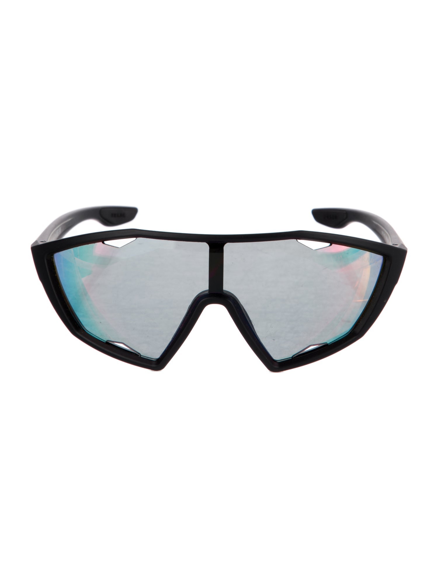 Prada Sport Shield Mirrored Sunglasses