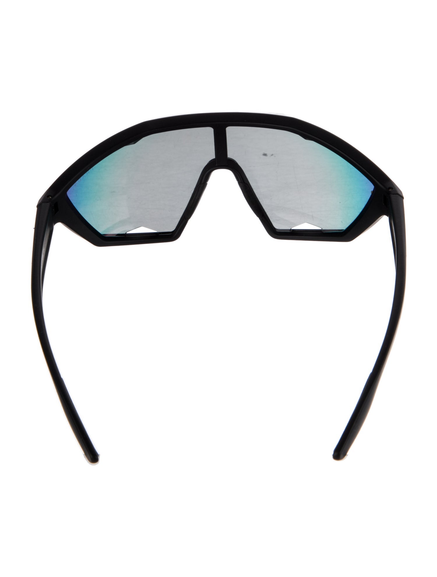 Prada Sport Shield Mirrored Sunglasses