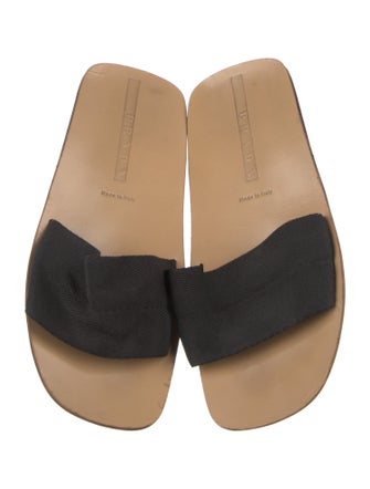 Prada Sport Canvas Slides