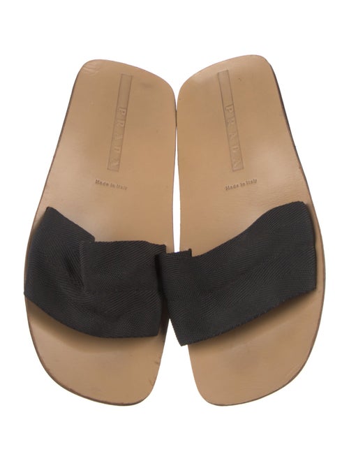 Prada Sport Canvas Slides