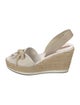 Prada Sport Canvas Bow Accents Espadrilles