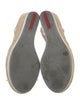 Prada Sport Canvas Bow Accents Espadrilles