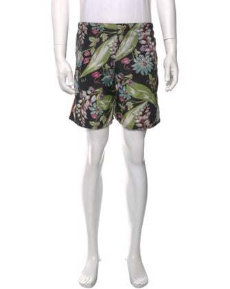 Prada 2014 Floral Print Swim Trunks