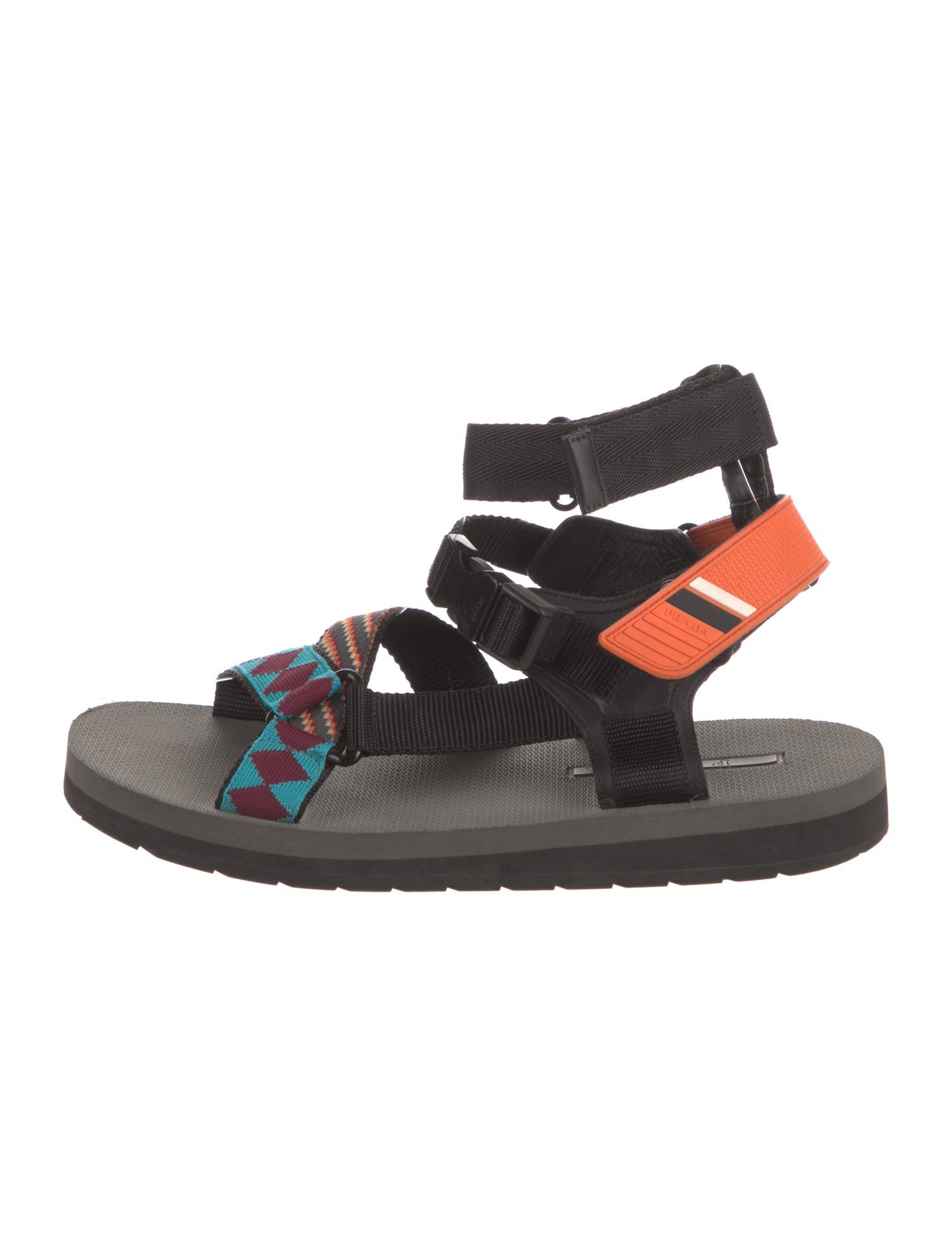 Prada Sport Printed Sandals