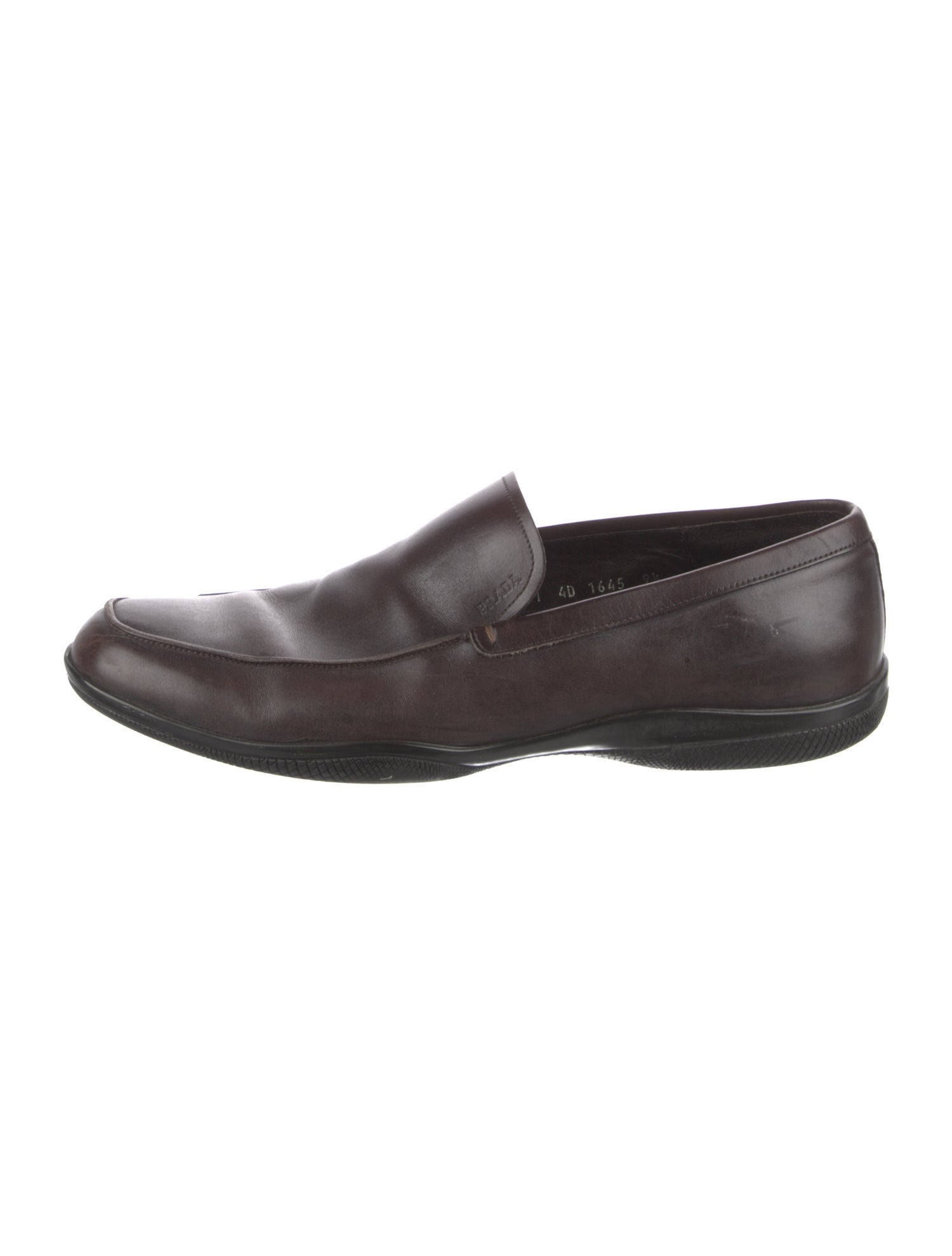 Prada Sport Leather Loafers