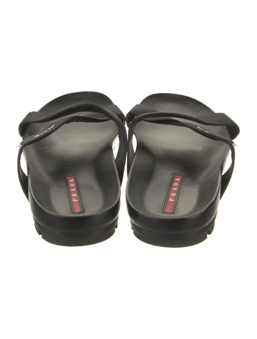 Prada Sport Leather Slides