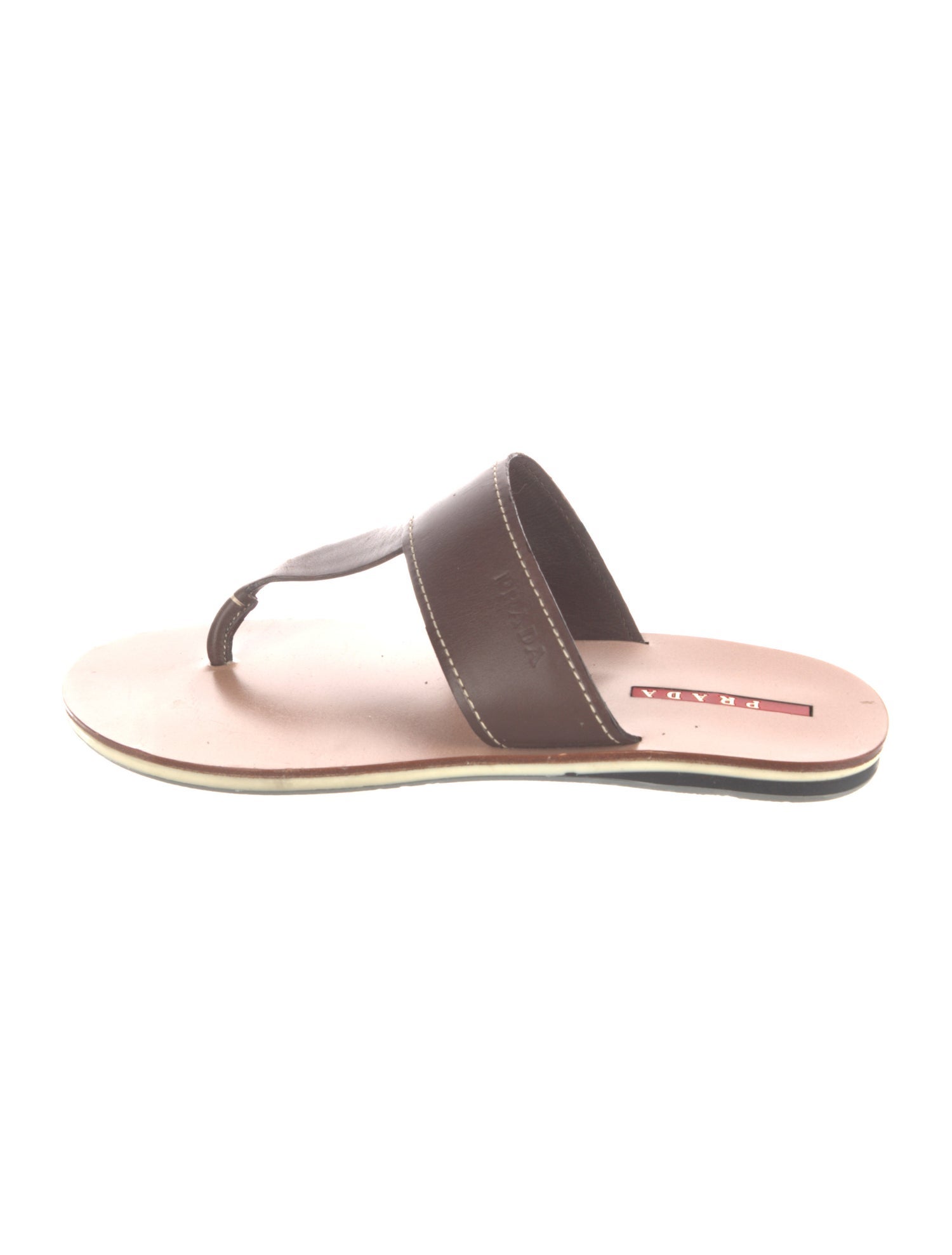Prada Sport Leather Slides