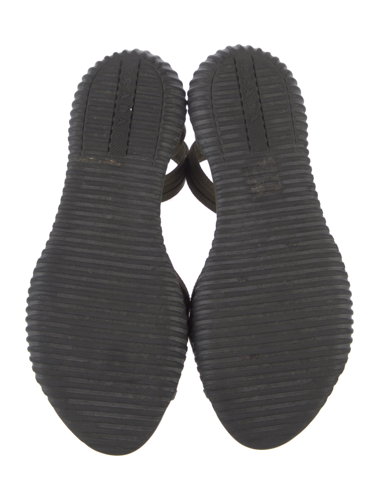 Prada Sport Canvas Sandals