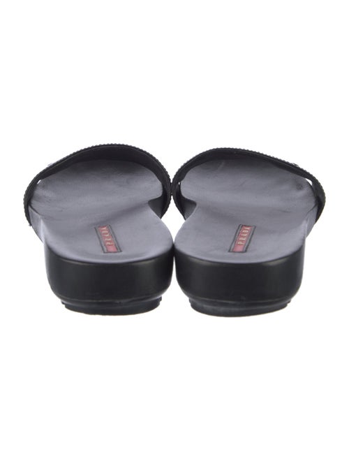 Prada Sport Patent Leather Slides