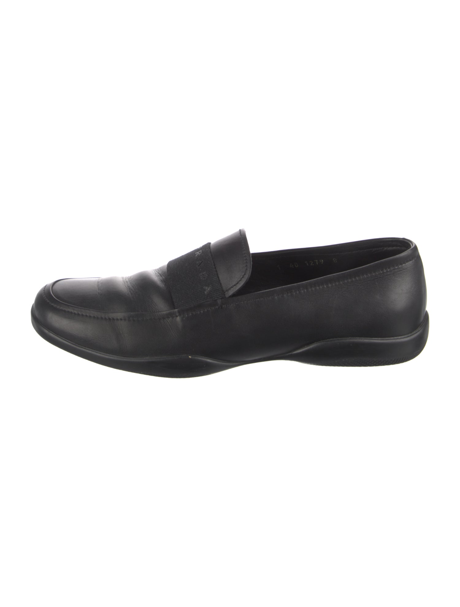 Prada Sport Leather Monk Straps