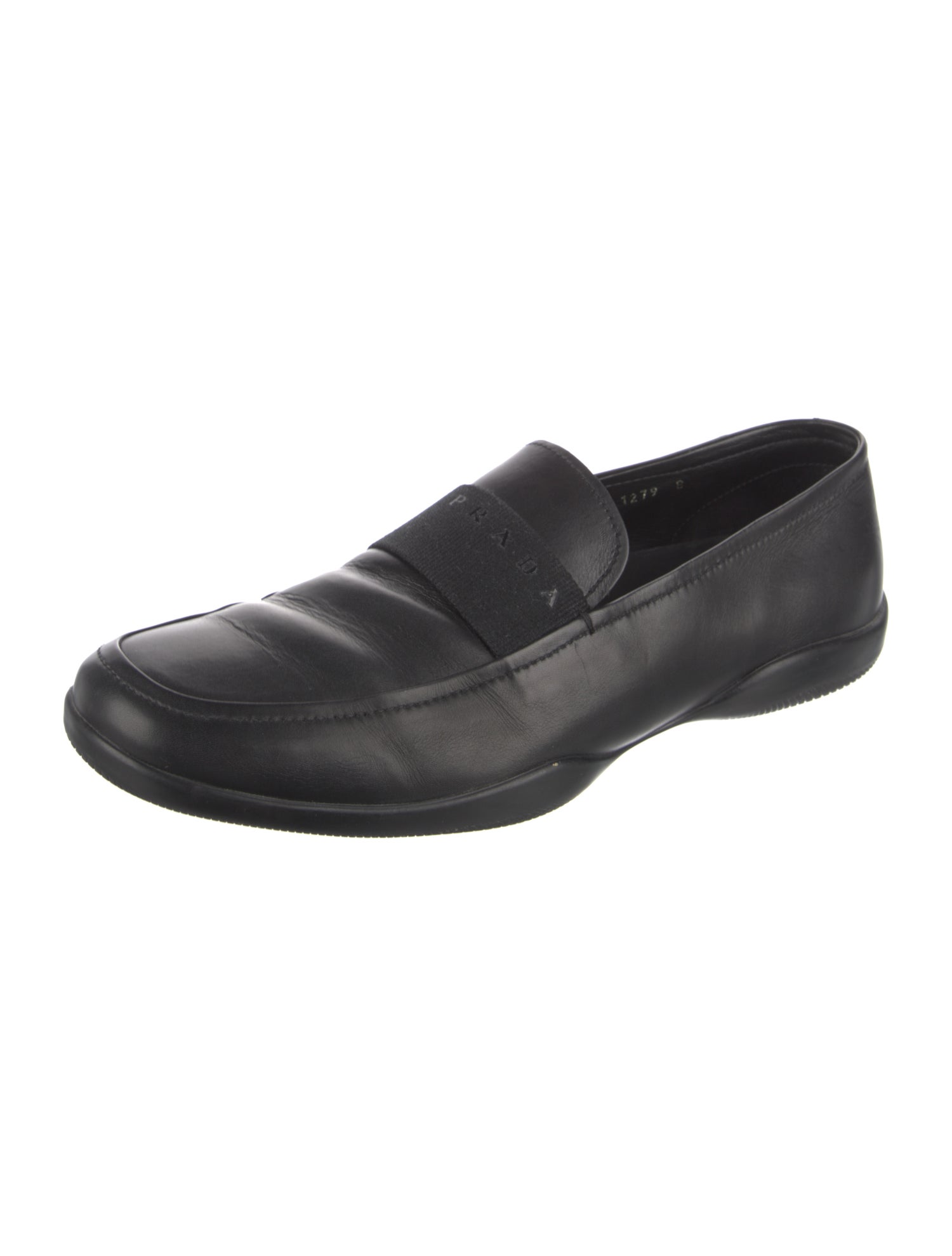 Prada Sport Leather Monk Straps