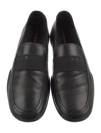 Prada Sport Leather Monk Straps