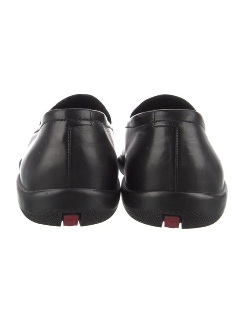 Prada Sport Leather Monk Straps
