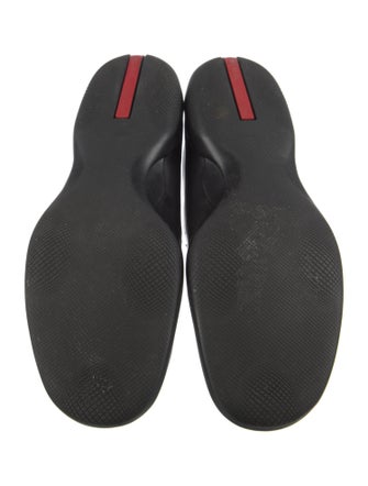 Prada Sport Leather Monk Straps