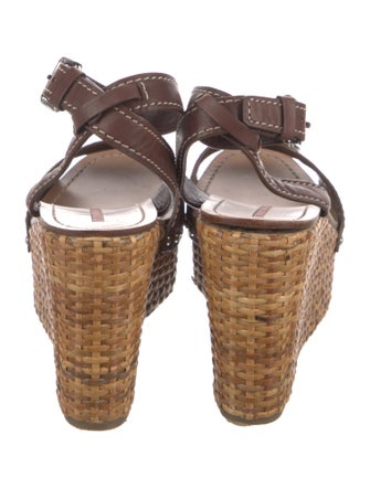 Prada Sport Leather Espadrilles