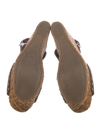 Prada Sport Leather Espadrilles