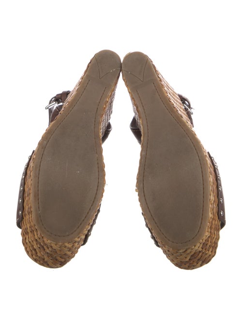 Prada Sport Leather Espadrilles