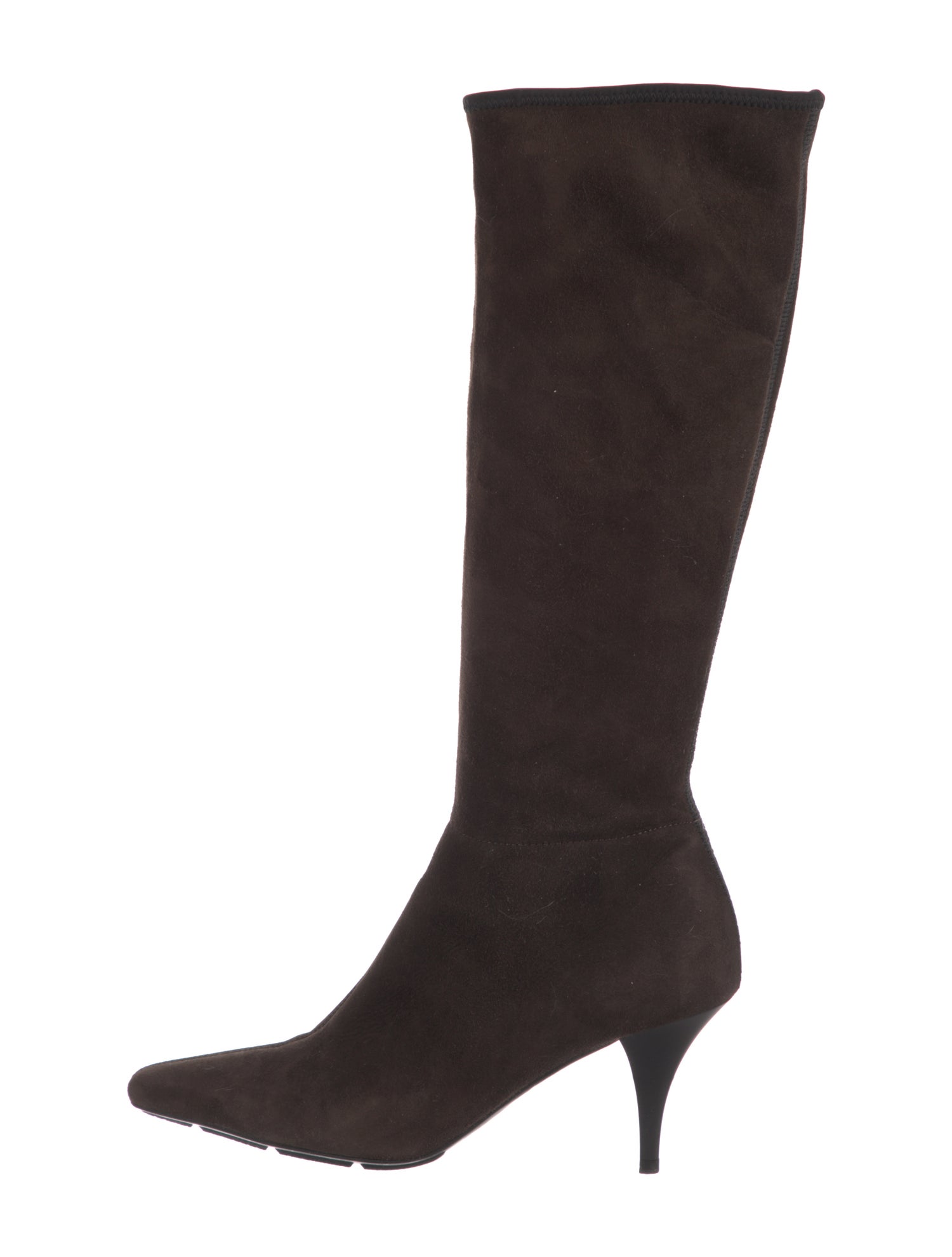 Prada Sport Signature Logo Suede Boots