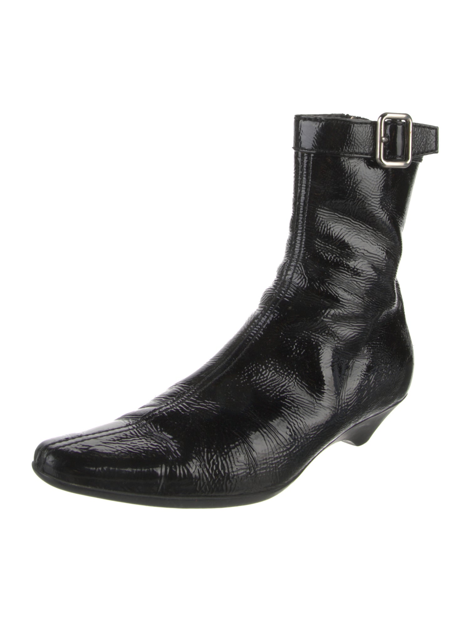 Prada Sport Patent Leather Boots