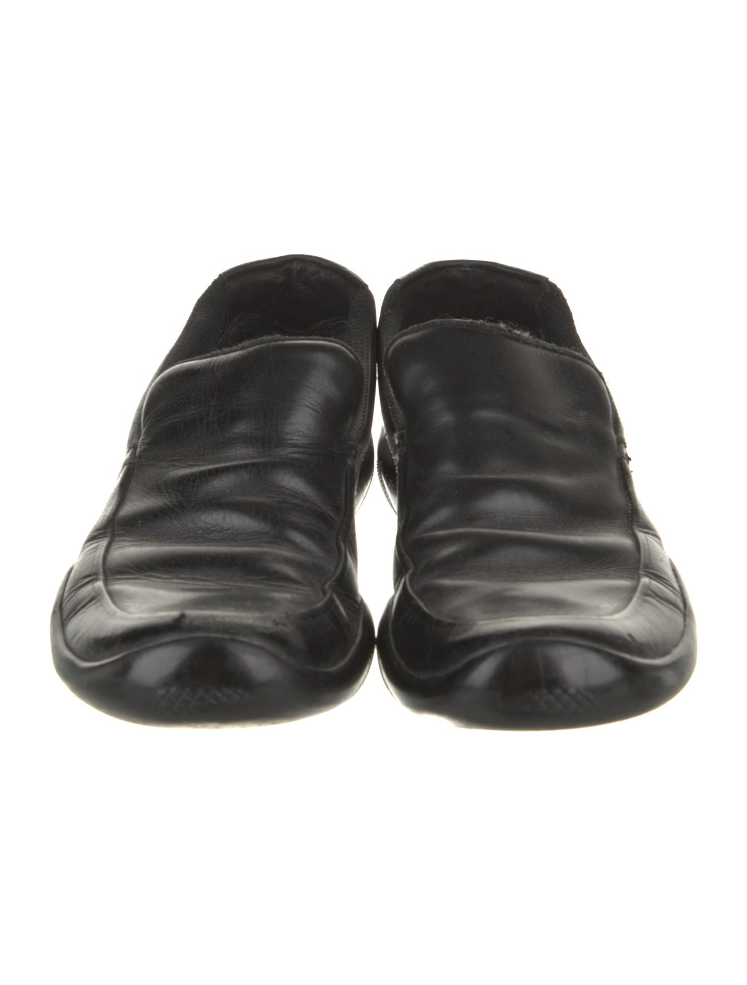 Prada Sport Vintage Leather Loafers