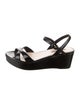 Prada Sport Patent Leather Sandals