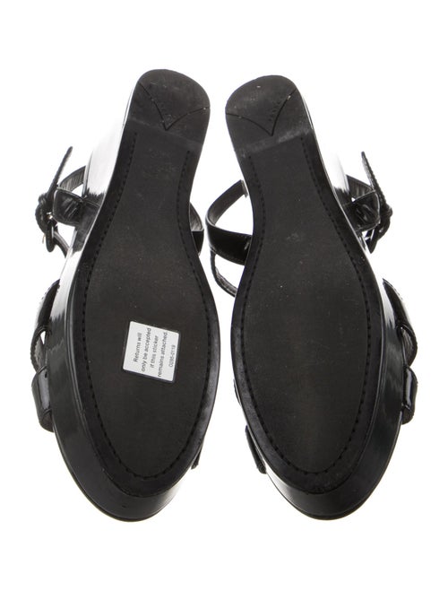 Prada Sport Patent Leather Sandals