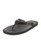 Prada Sport Patent Leather Flip Flops