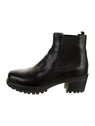 Prada Sport 2009 Leather Chelsea Boots