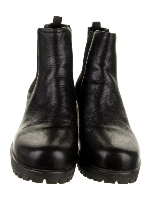 Prada Sport 2009 Leather Chelsea Boots