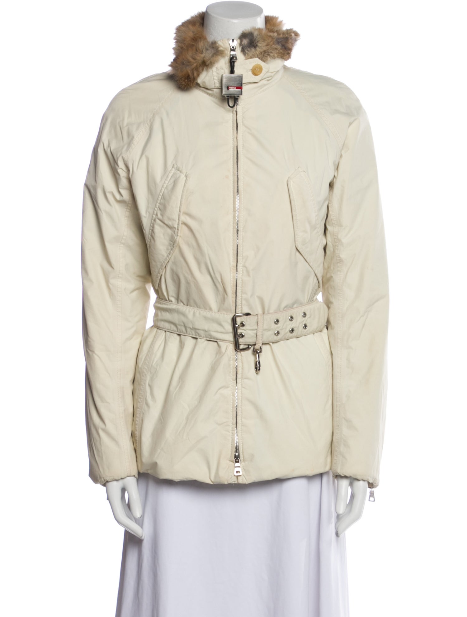 Prada Sport Vintage 2000's Fur Jacket