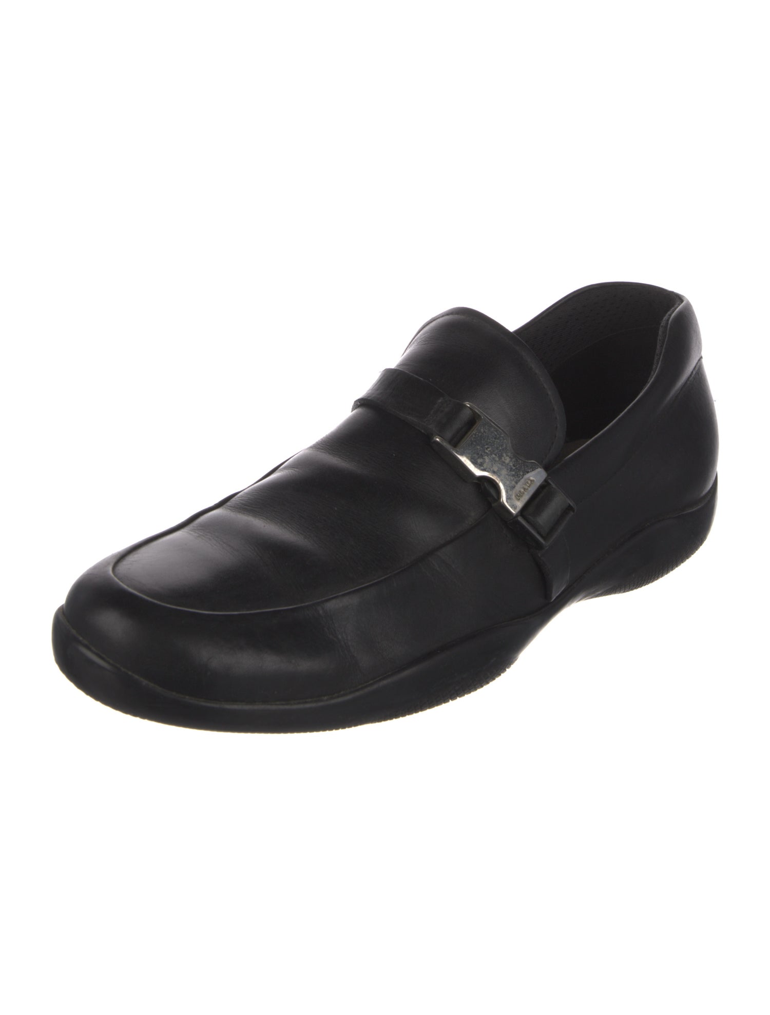 Prada Sport Leather Loafers