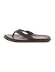 Prada Sport Leather Flip Flops