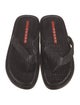 Prada Sport Leather Flip Flops