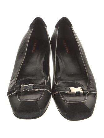 Prada Sport Leather Ballet Flats