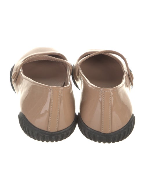 Prada Sport Patent Leather Mary Jane Flats