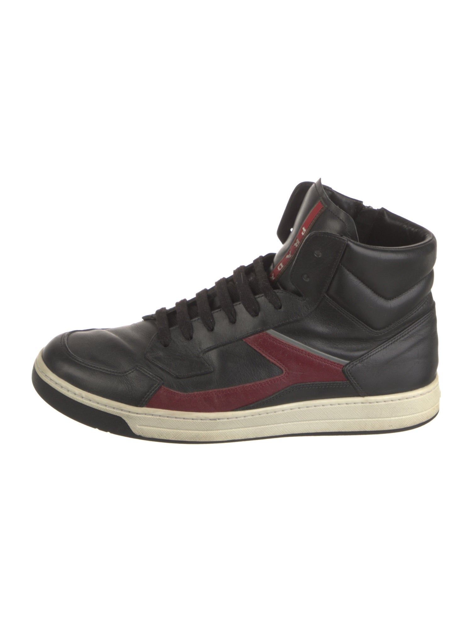 Prada Sport Leather Sneakers