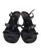 Prada Sport Leather Slingback Sandals