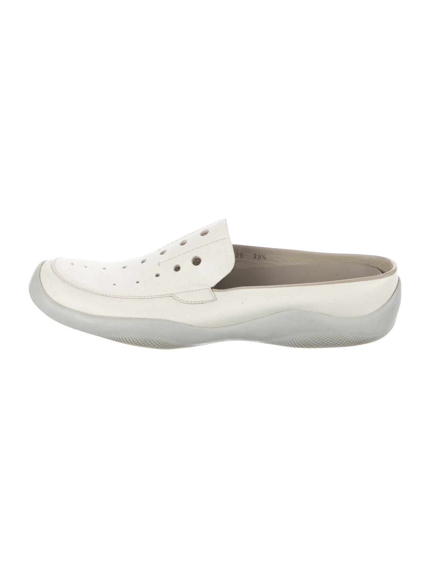 Prada Sport Vintage Leather Mules